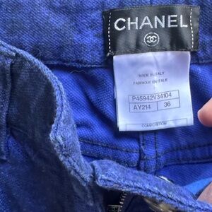 Chanel Blue women’s Jeans LIKE NEW!
